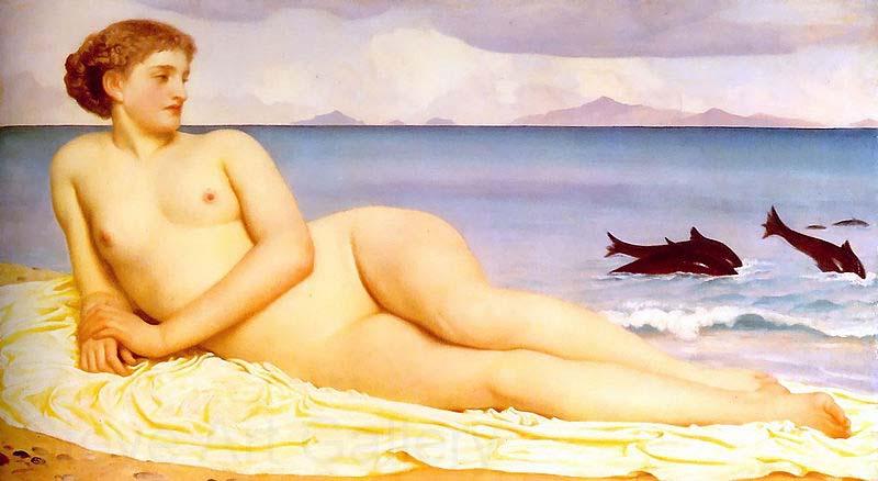 Lord Frederic Leighton Actaea, the Nymph of the Shore Spain oil painting art
